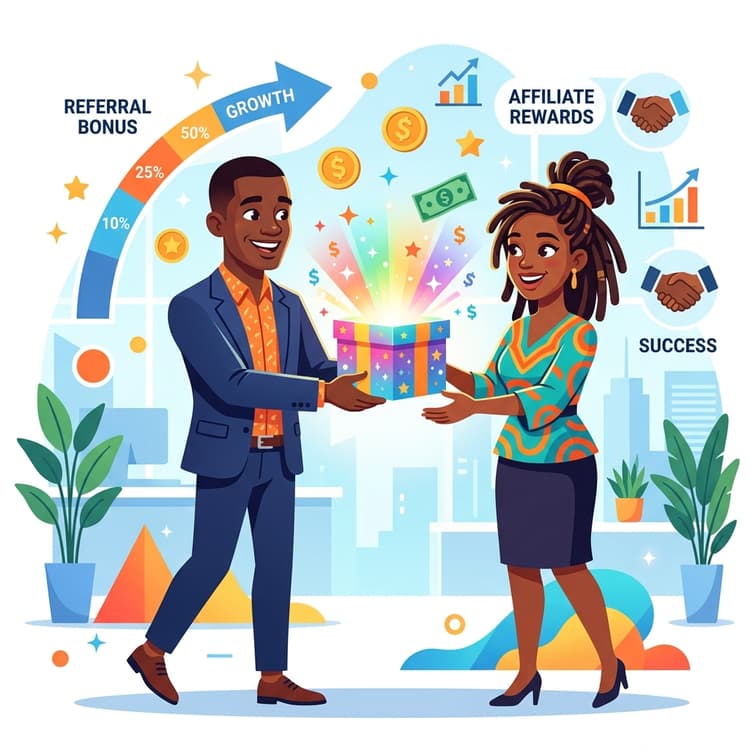 Referral benefits illustration